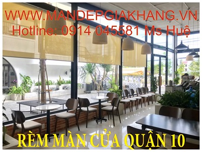 Rèm Màn Cửa Quận 10 - Miễn Phí Công Lắp Đặt