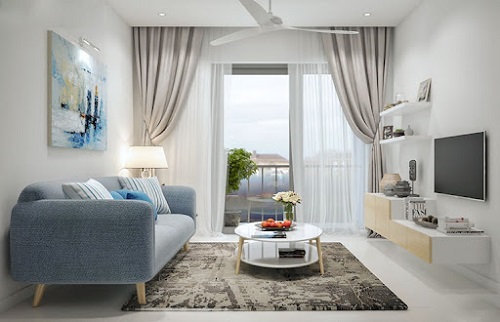 Công Trình Rèm Vải 2 Lớp Tại Chung Cư Sunny Plaza Phạm Văn Đồng, Gò Vấp