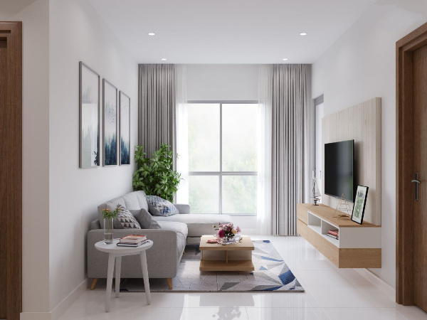 Công Trình Rèm Vải 2 Lớp Tại Chung Cư Sunny Plaza Phạm Văn Đồng, Gò Vấp