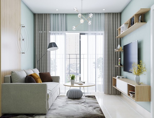 Công Trình Rèm Vải 2 Lớp Tại Chung Cư Sunny Plaza Phạm Văn Đồng, Gò Vấp